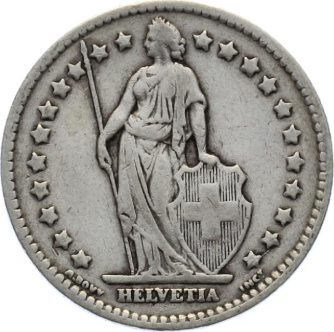 1 Franken 1916 B